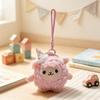 Lamb New Year Sheep Plush Keychain Ornaments Fluffy Lamb Pendant Sheep Plush Doll  Bedroom Decor