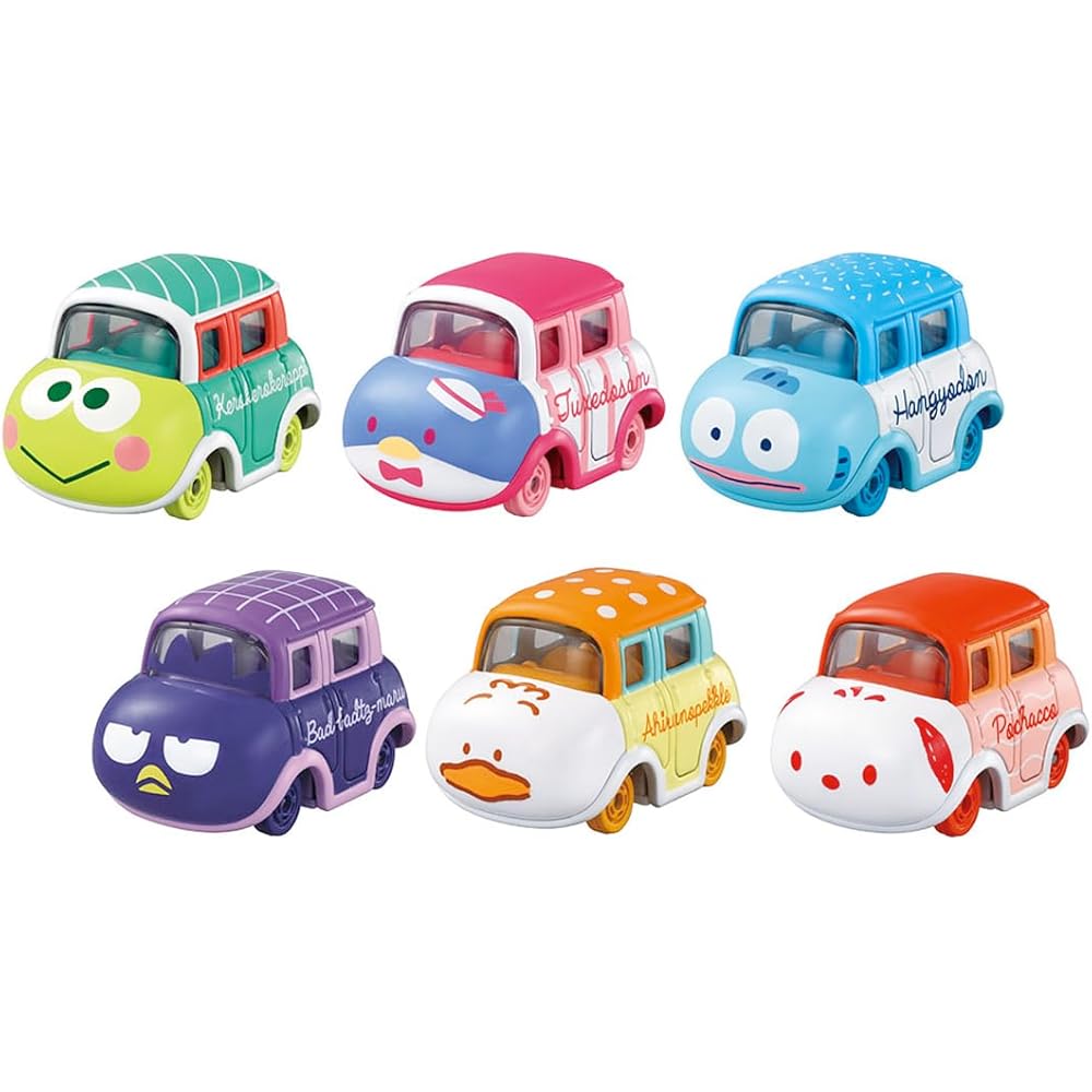 

Takara Tomy Tomica Dream Tomica Sanrio Characters Collection 4 Box Mini Cars Toy for Ages 3 and Up