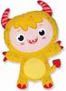 Balon Foliowy 24 Fx - Mały Potwór (Żółty)