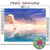 5D DIY Diamond Painting Cross Stitch Hot Air Balloon Diamond Embroidery Mosaic Wall Art Home Decoration
