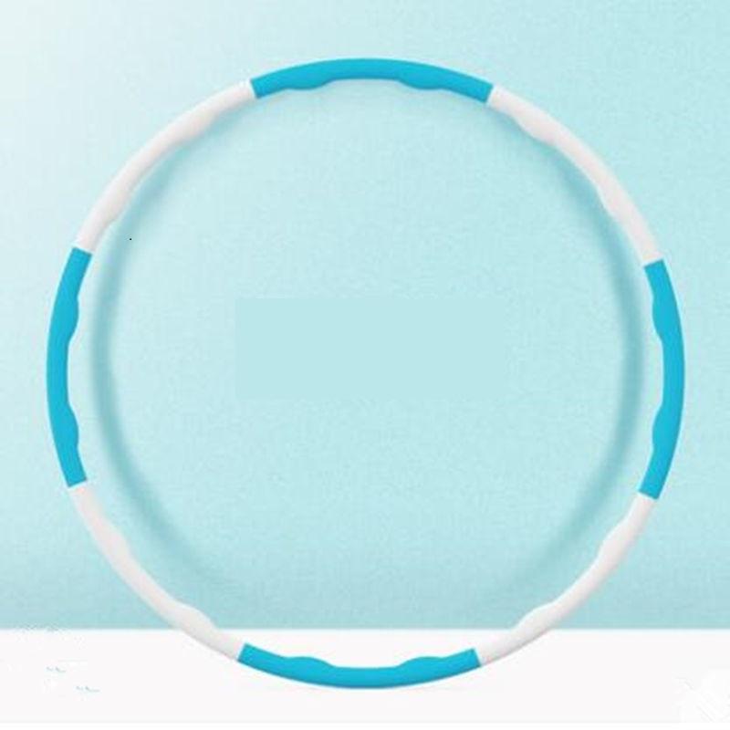 Хулахуп Тонкая талия Похудение Фитнес-круг Тонкая талия Взрослый Живот Съемный синий