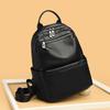 100% Genuine Leather Women Backpacks Functional Multi Pockets Shoulder Bags Versatile Fashion Cowhide Daily School Back Pack Sac