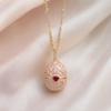 Elegant Retro Style Necklace Copper 2.7 Cm 1 Pc