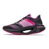 Li-Ning Essential Lightweight Support Low-Top Running Shoes Women sneaker Black Purple ARHQ258-2