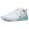 Li Ning Fury Flat Abrasion Resistant Low top Basketball Shoes Men's White Cyan ABFT019-5