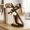 Resin Cross Sculpture Resin Table Ornament  Living Room Shelf Ornament