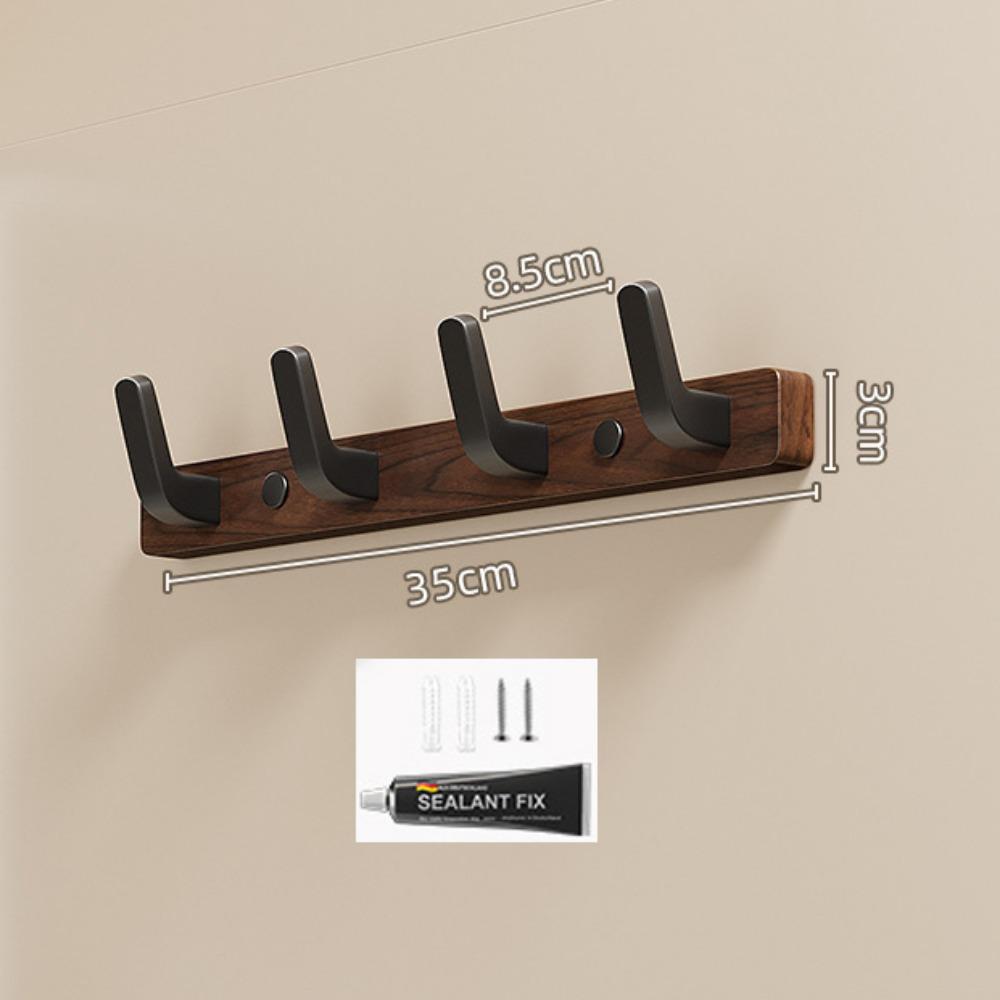 Punch-Free Wall Hook Nordic Style Coat Rack Key Bag Hanger Clothes Hanger Bedroom