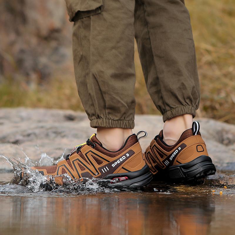 Pantofi de drumeție pentru bărbați Pantofi de alergare în aer liber Pantofi de antrenament de drumeție cu plasă respirabil Dimensiune mare 39-47 Pantofi de jogging sport ocazional