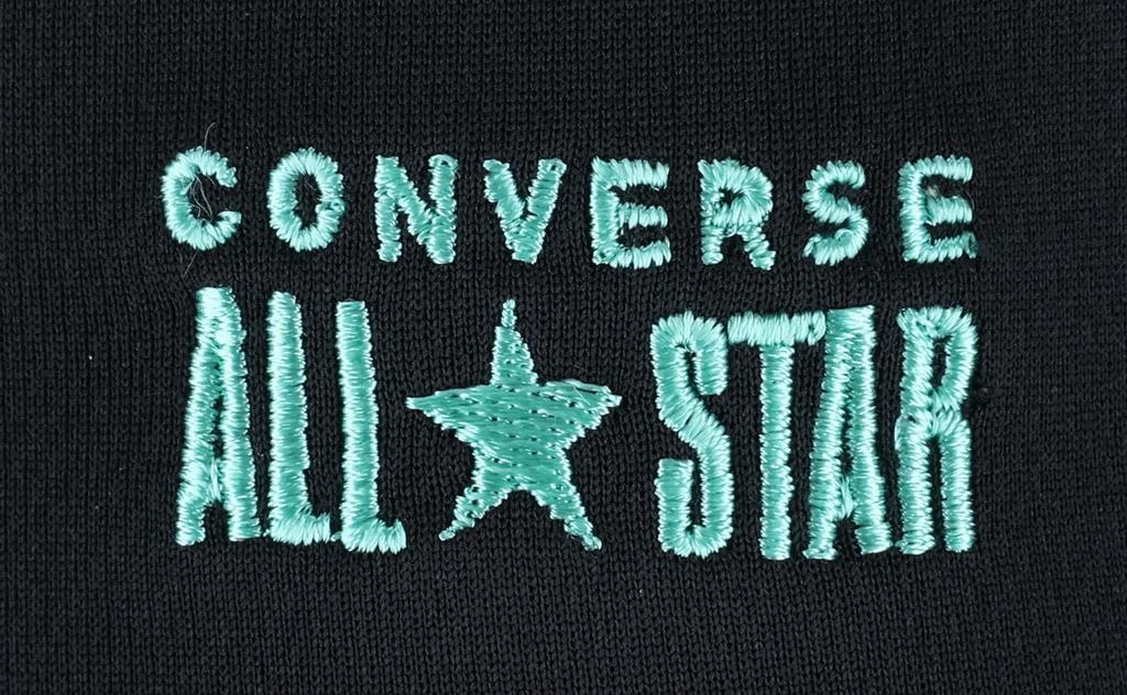 Basketball Short Sleeve Shirt Printed CB251357 Black X Emerald [Converse] T-Shirt