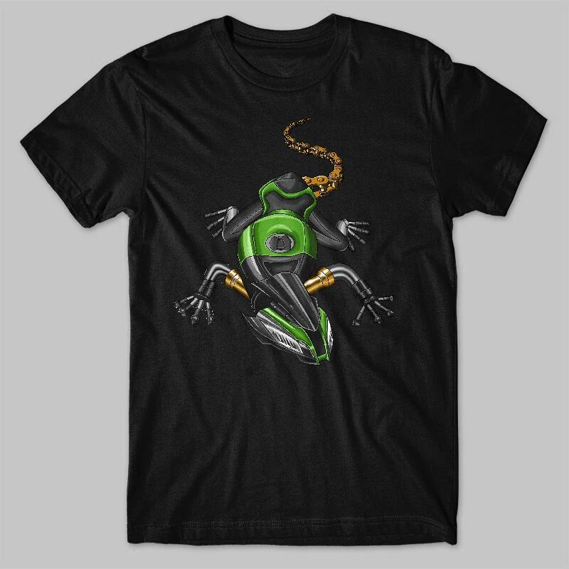 Kawasaki ZX10R T-Shirt, Motorcycle Tee Shirt for Riders Ninja ZX-10R 2011-2015 S
