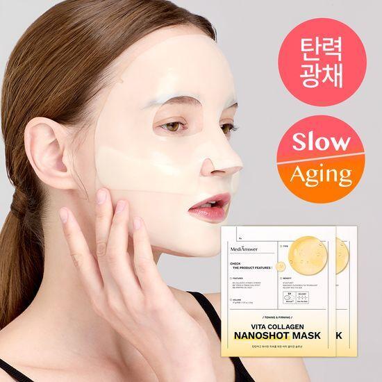 MediAnswer Vita Collagen Nano Shot Mask 10 sheets