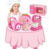 Vacuum Cleaner Household Appliances Toys Coffee Machine Kitchen Toys Pretend Play Set  For Children