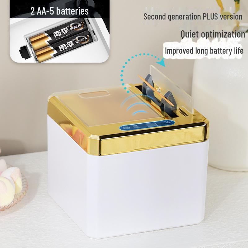 Automatic Smart Induction Toothpick Holder for Home and Restaurant