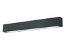 Wall Lamp, Sconce Ibros L Black Ip44 For Bathroom