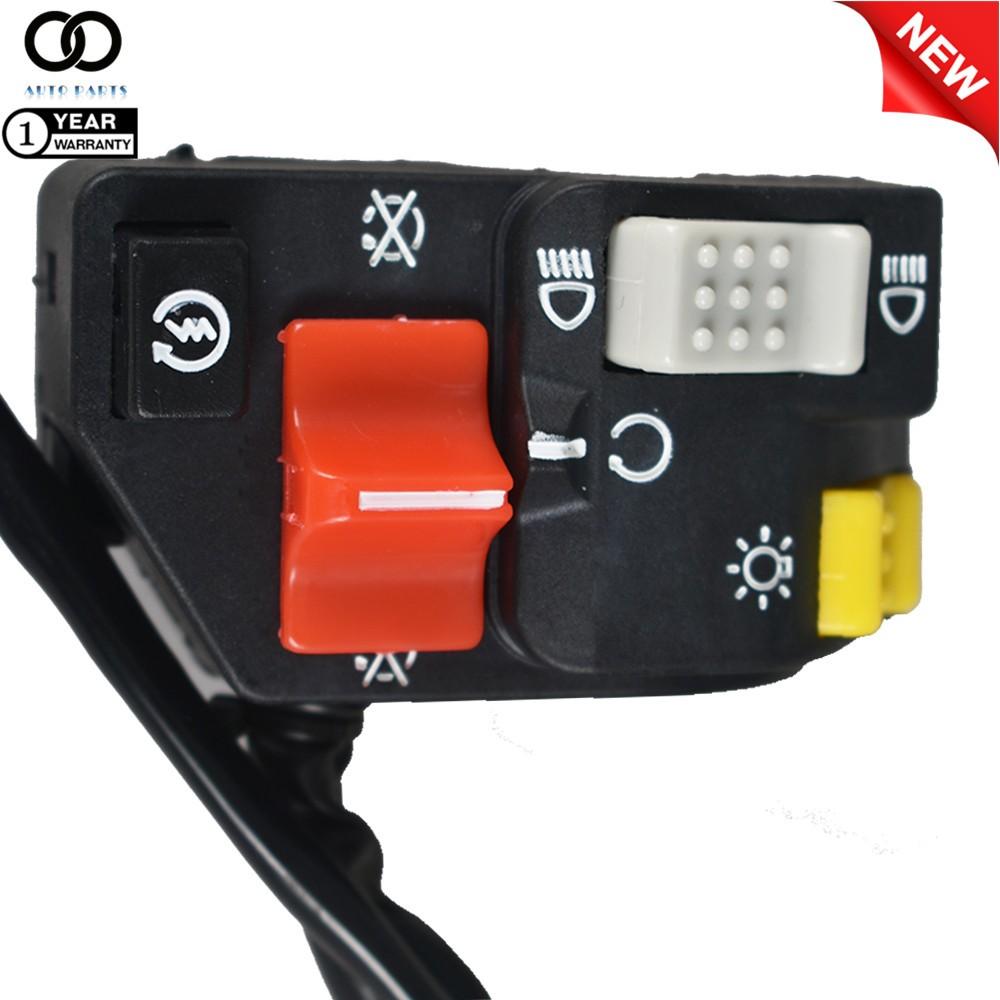 Left Switch Assembly Lighting & Starter For Honda1999-2004 TRX400EX ATV