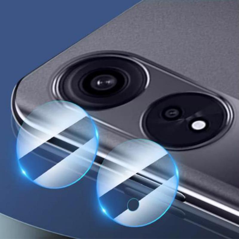 Kameralinsebeskytter for Oppo Reno8 T 5G skjermbeskytter for Reno8T linsedeksel i herdet glass Bakside Beskyttelsesfilm for kameralinse