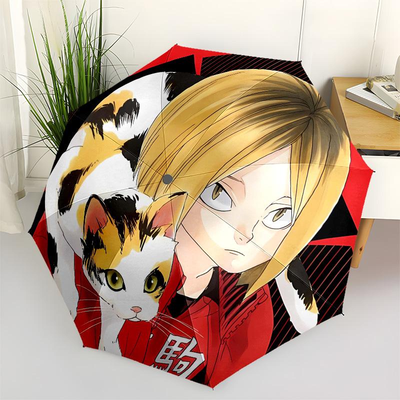 

Anime Character, Cat Automatic Opening and Closing, 8 rib Structure Portable Umbrella, Suitable for Men and Women in All Seasons Perfect Gi