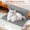 Cat Pet Animal Hanging Bed Detachable and Foldable Hanging Cat Nest Pet Sleeping Bed Cats L-shaped Hammock for Cats and Kittens