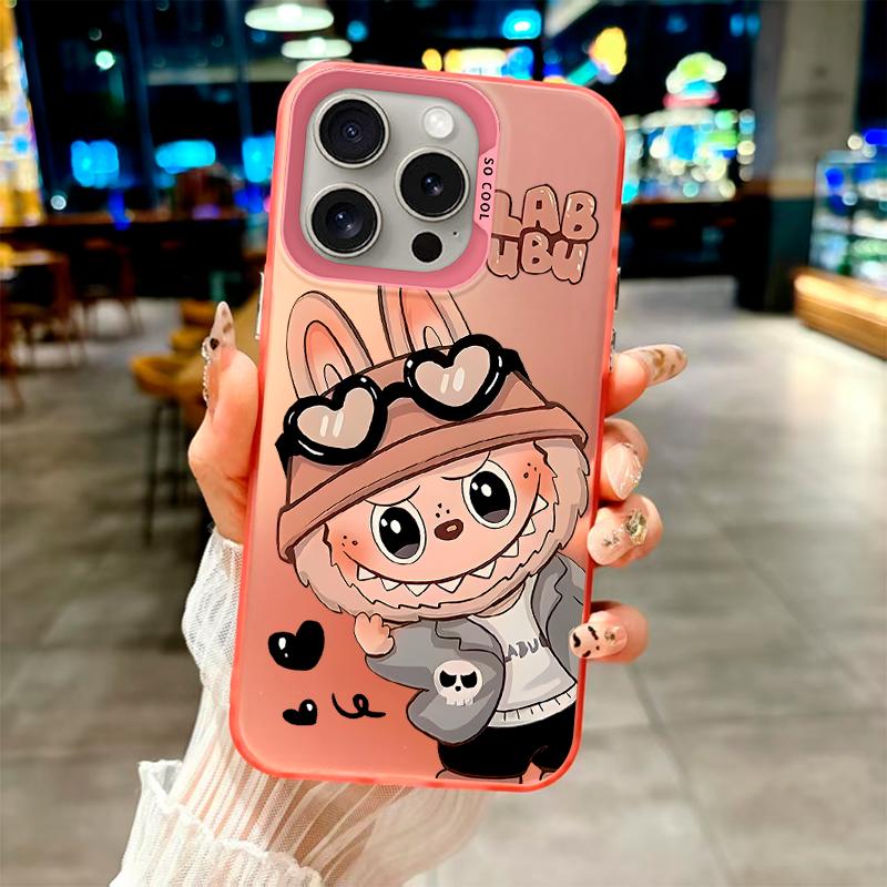 Custodia alla moda Cool e Carina di Labubu per iPhone Serie 7 X 11 12 13 14 15 16, per Samsung Galaxy Serie A12 A23 A54 S21 S22 S23 S24 S25... Samsung Galaxy A71 (4G)
