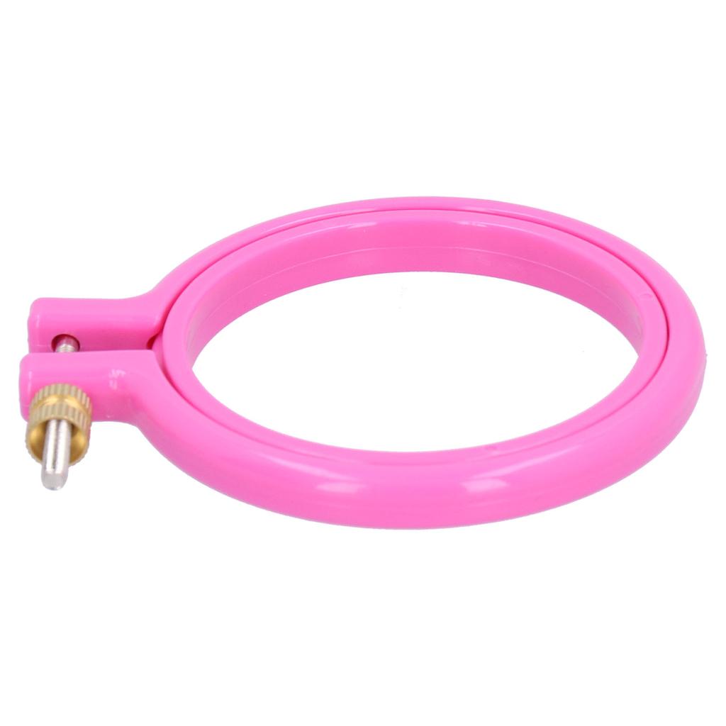 Kreuzstich Stickerei Kreis Kunststoff Bunter Reifen Ring für DIY Kunsthandwerk Nähen3in