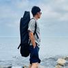 Dry Wet Separation Fishing Gear Backpack Rods Lures Reels Outdoor Angling Tackle Storage Multi-Compartment Oxford Fabric