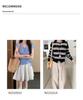 Vision Women's White High-Waist Wide Leg Pants - Spring 2026 Korean Style, Slimming & Versatile Casual Wear