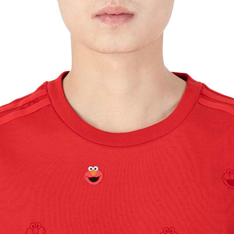 adidas Neo Sesame Street Co Branded Collection T Shirt Men's Red HD7286