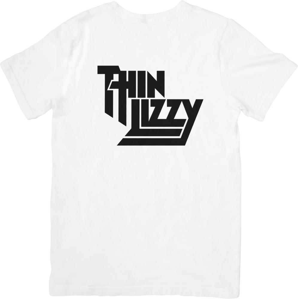 Thin Lizzy Vintage Retro Fit for Unisex Women Quality Cotton TShirts