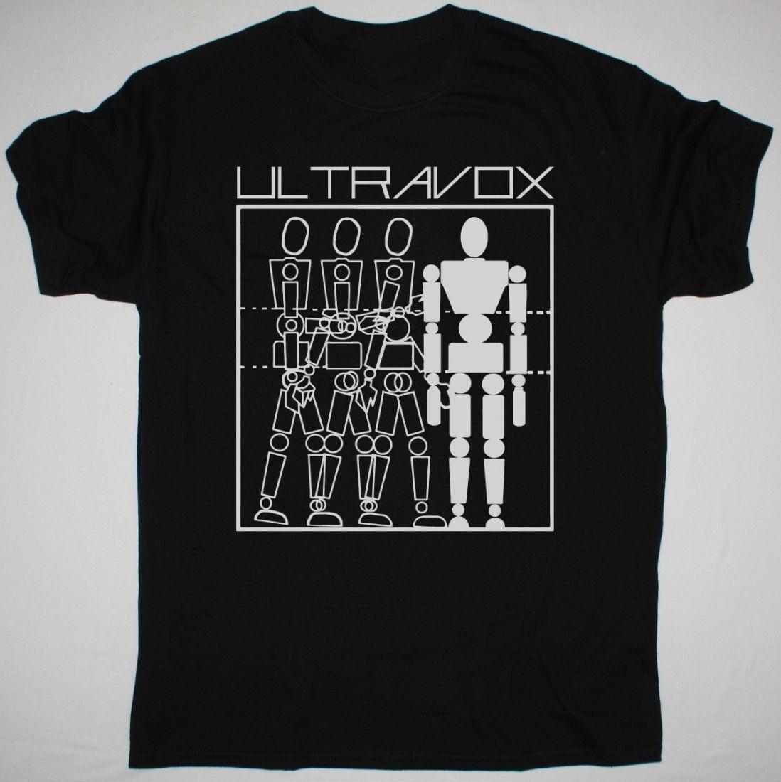 ULTRAVOX THREE INTO ONE Heavy Cotton Black All Size Shirt TR451 Unisex T-Shirt XXXXL