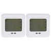 2Pcs Pc Temperature Controller Digital Heating Thermostat Touch Screen Programmable Warm Floor System Reliable Power Failure