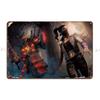 Dbd Yui And Oni Metal Plaque Decoration Party Club Bar Personalized Create Tin Sign Poster