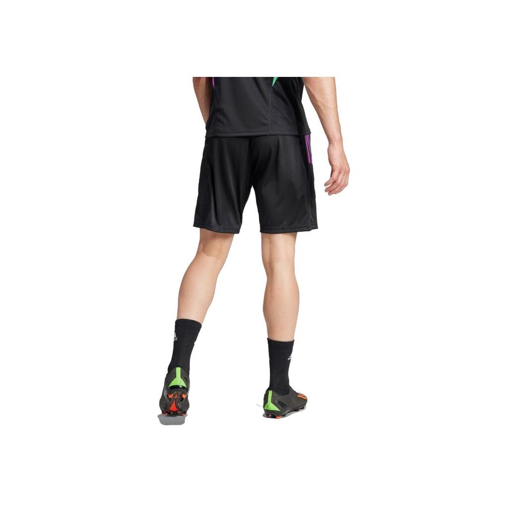 Adidas SS23 Einfarbige Fußballhose mit elastischem Bund Saison 23/24 Bayern München Herren Unterteile Schwarz IB1538