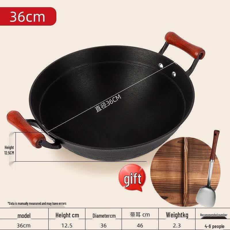 GOWKE Traditional Cast Iron Pot