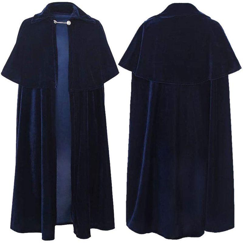 Velvet Cape Vampire Cosplay Cloak Halloween Grim Reaper Cape Role-Playing Cloak Death Cloak.