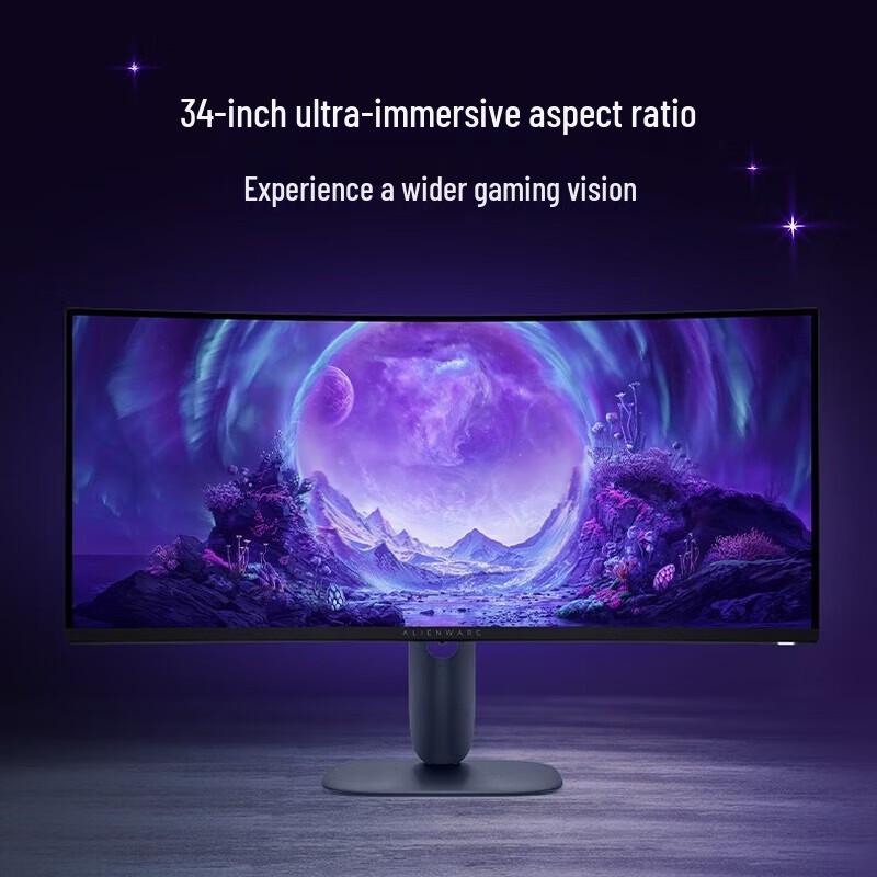 Dell AW3425DW 34-inch WQHD QD-OLED Curved Gaming Monitor (CN version)