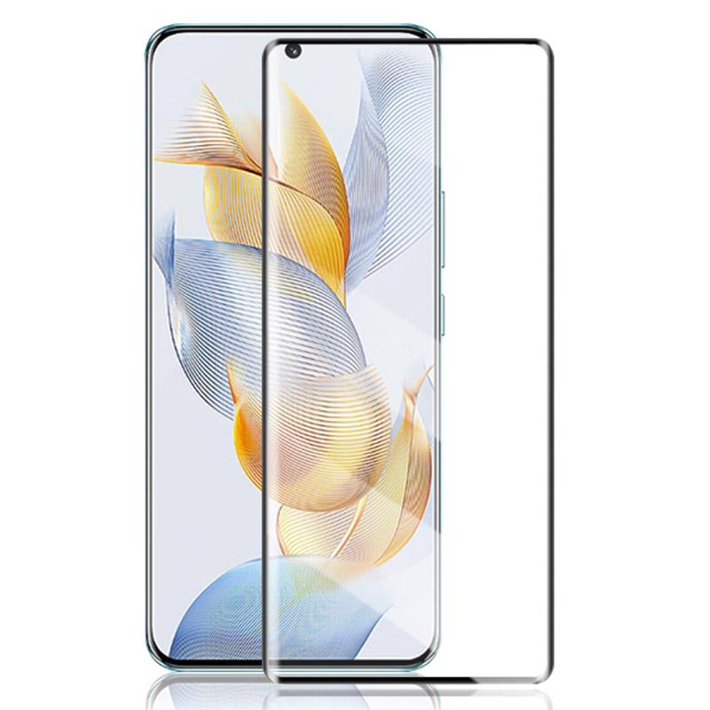 

AMORUS For Honor 90 Screen Protector 3D Curved HD Clear Tempered Glass Film Black