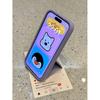 Cute Cartoon Flip Magnetic Suction West Highland Folding Bracket IPhone 16/15 Mobile Phone Case Suitable for Apple 14/13