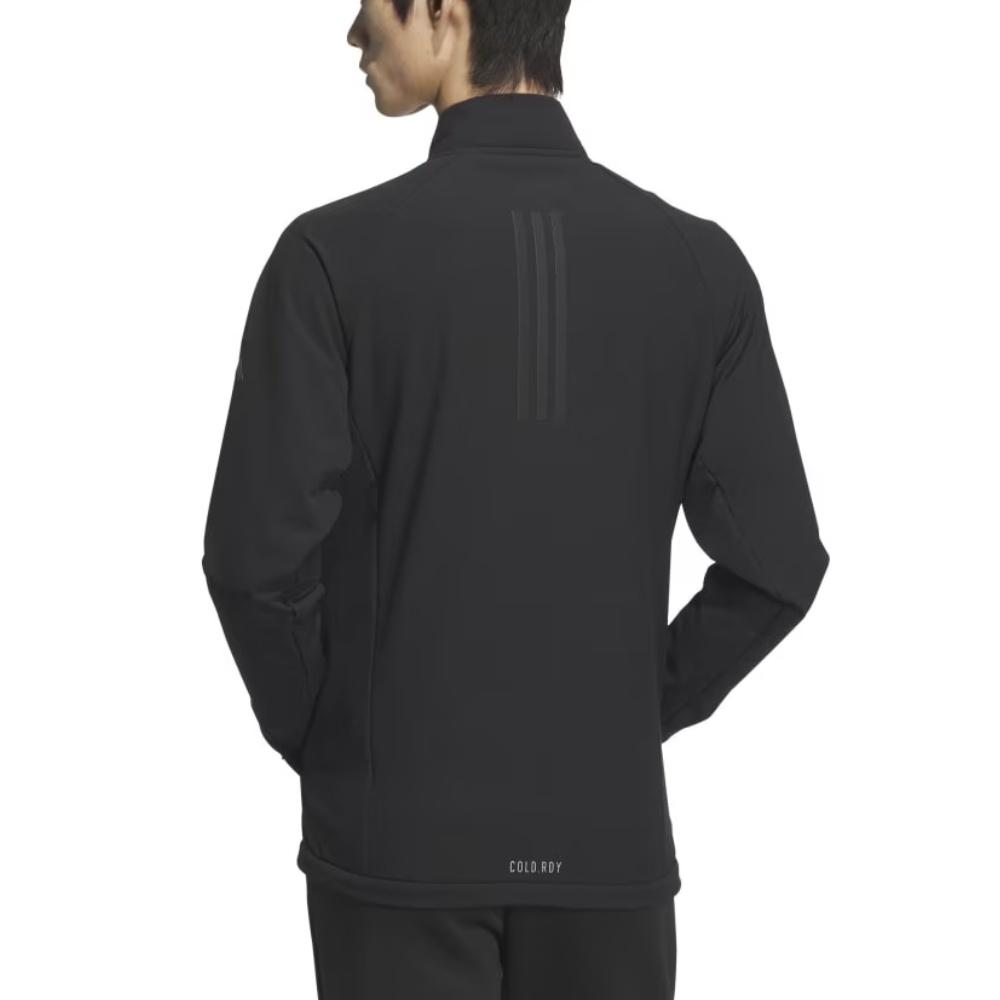 Adidas FG 3-Way Solid Color Moisture-Wicking Warm Zip Jacket Men Jackets Black IM7312