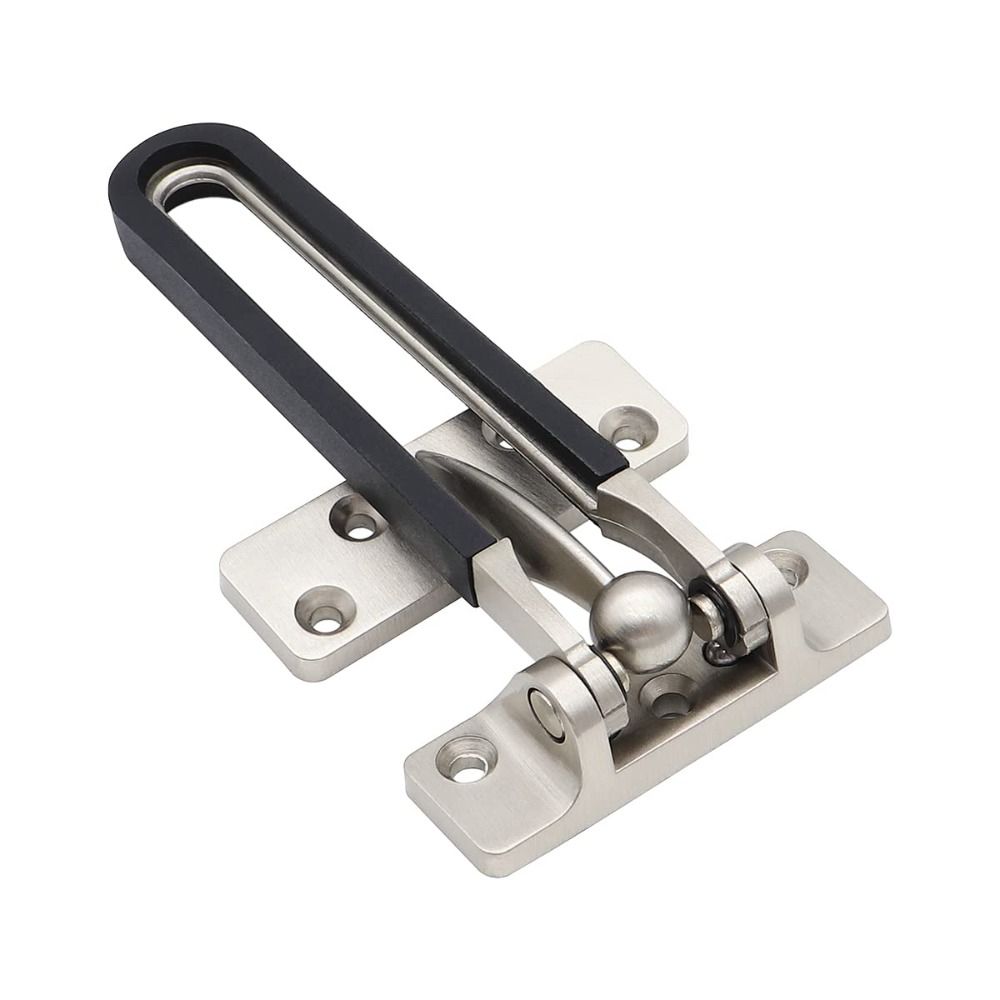 Durable Zinc Alloy Sliding Door Catch Thickening Solid Bolt Door Bolt Security Mute Door Hasp Hotel