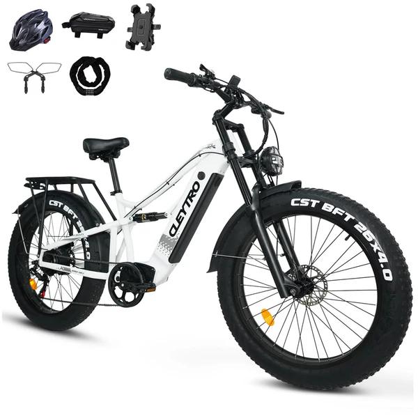 Lancement du nouveau vélo électrique puissant de 3000 W avec une vitesse de pointe de 72 km/h, vélo électrique à double moteur à gros pneus ES7