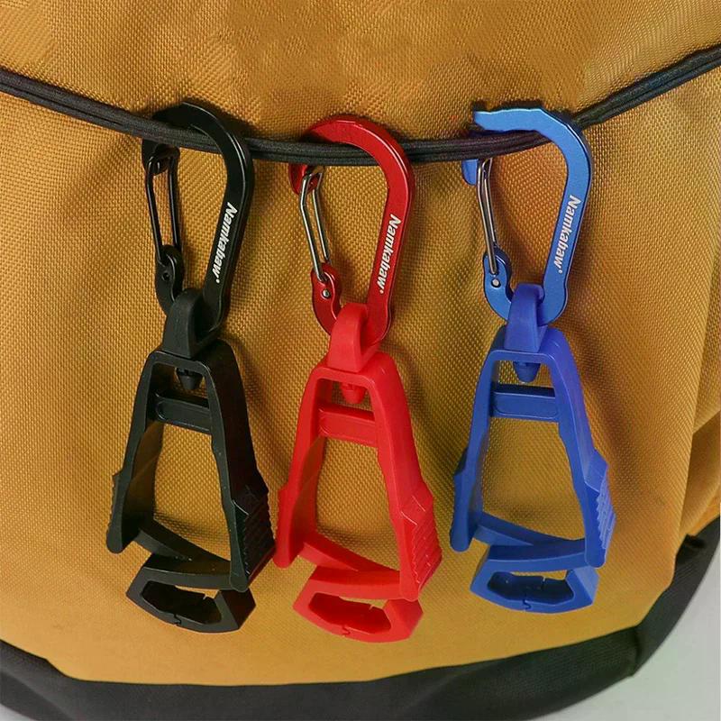 Outdoor Multifunctional Plastic Hook Buckle Safety Work Gloves Holder Anti-drop Durable Glove Belt Clamp For Worker Construction