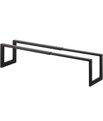 Yamazaki Jitsugyo (Yamazaki) Telescopic Shoe Rack Line 1 Tier Black 3189