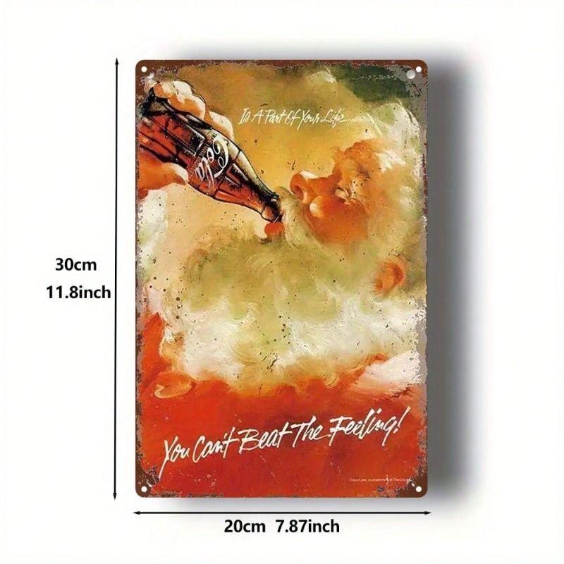 Planetjuice wall art Retro Metal Tin Signx cmWall Art Living Room Decor