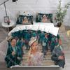 Fashion Hot W-Wicked Movie Bedding Set Single Twin Full Queen King Size Bed Set Kids Bedroom Duvetcover Sets Bed Sheet Set