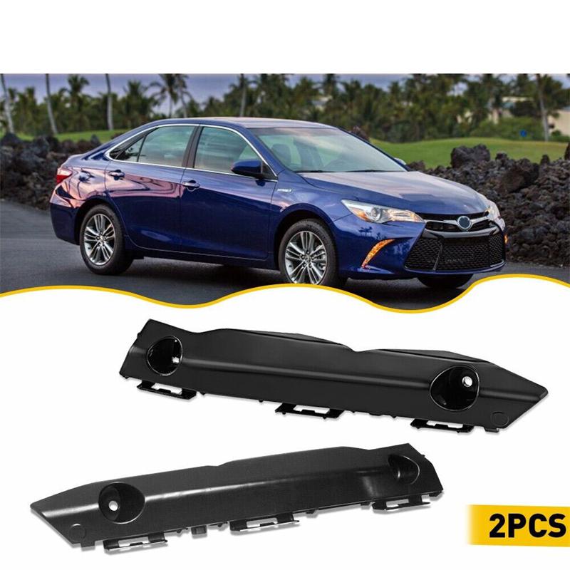 1 Pair Front Bumper Bracket Supports Left Right 52535-06190 52536-06190 For Toyota Camry 2015 2016 2017