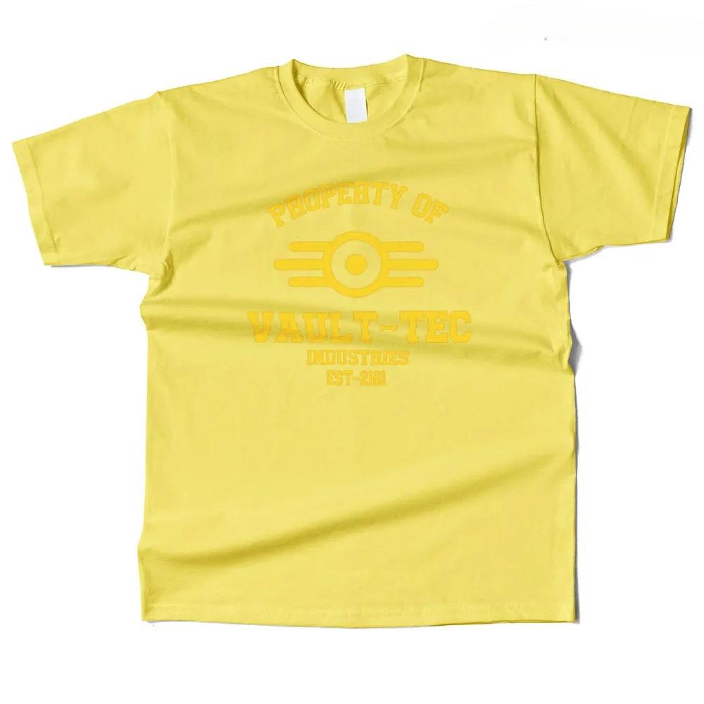 Property of Vault Tec Graphic T Shirt Street Casual Style Tee for Women