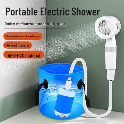 Portable Outdoor Cordless Camping Shower with Automatic Water Pump