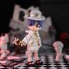 Ob11 Doll Gemini Set Black And White European Style Small Dress Doll Dinner Jackets Clothes For Ymy Dod Doll Body