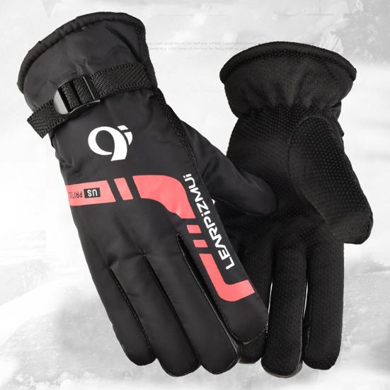 Neue Skihandschuhe Herren Warme Handschuhe Winterreithandschuhe Plus Samtverdickung