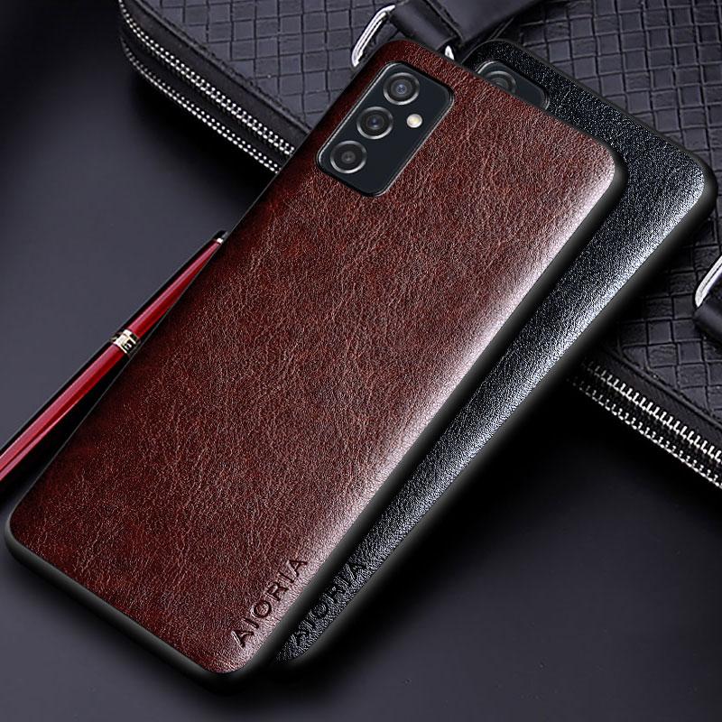 

Luxury PU leather Case for Samsung galaxy M52 M54 M53 M51 M42 M34 M33 M31 M31S M23 M13 M62 M12 M11 5G solid color phone cover